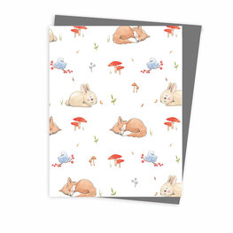 Hobeika Art Carte de souhaits -  Dans les bois