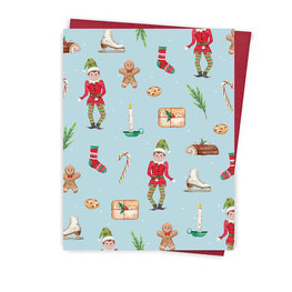 Hobeika Art Carte de souhaits -  Les Plaisirs de Noël