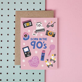 Rumble Cards Carte de souhaits -  Born in the 90's
