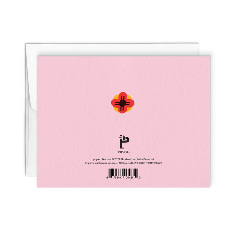 Paperole Carte de souhaits -  TOURTEREAUX
