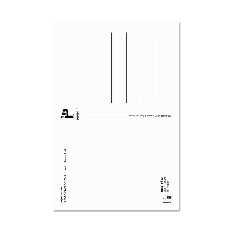 Paperole Carte postale -  SIROP