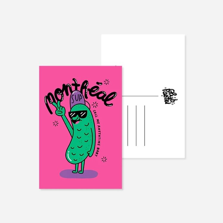 Club Pastel Carte postale Call me anethtime