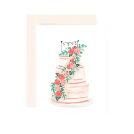Paige &Willow Carte de souhaits -  Love Cake