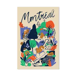 Paperole Carte postale - BALADE À MONTRÉAL
