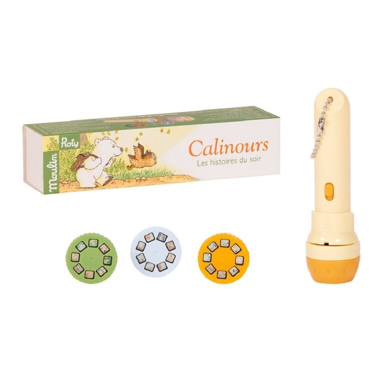 Moulin Roty Lampe à histoire  Calinours