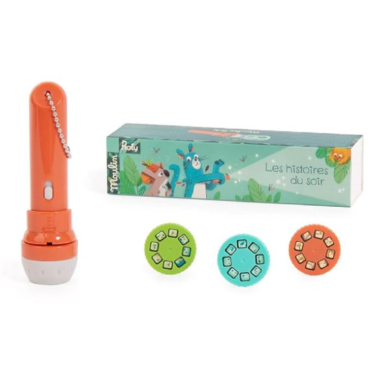 Moulin Roty Lampe à histoire  Dans la jungle