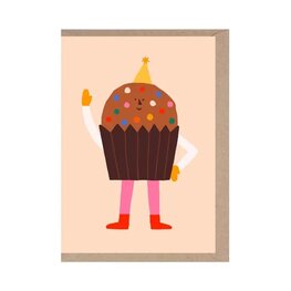 Rumble Cards Carte de souhaits -  Cupcake