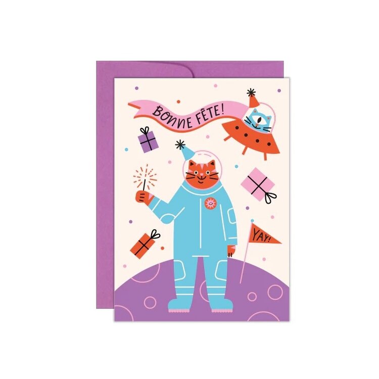 Club Pastel Carte de souhaits -  Astro Tigre