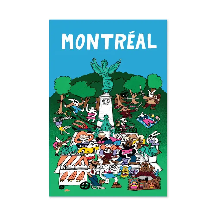 Paperole Carte postale -  MONTRÉAL TAM TAMS