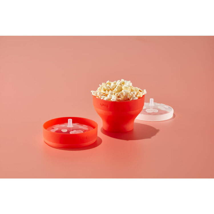 Lékué Mini Poppeuse à pop-corn pour micro-ondes