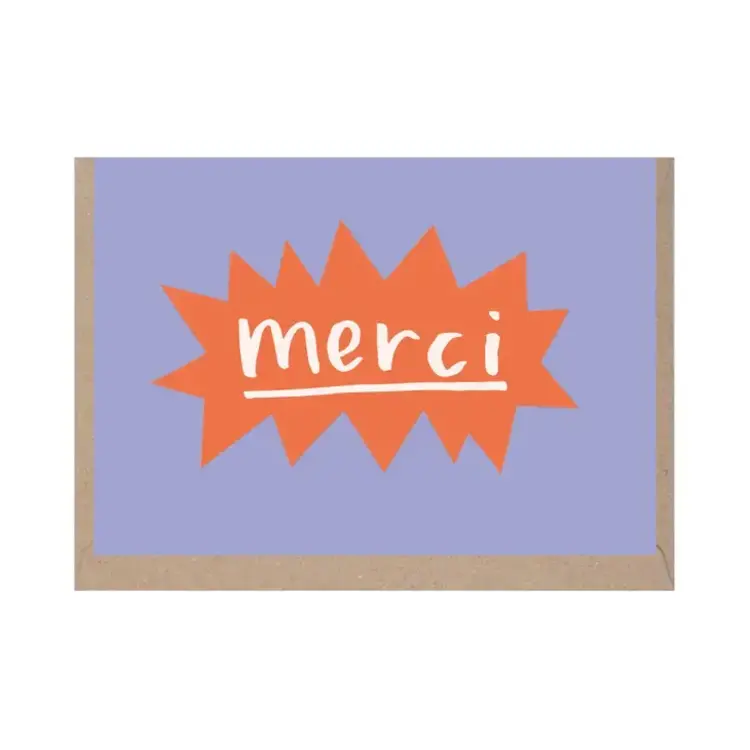 Rumble Cards Mini carte de souhaits - Merci