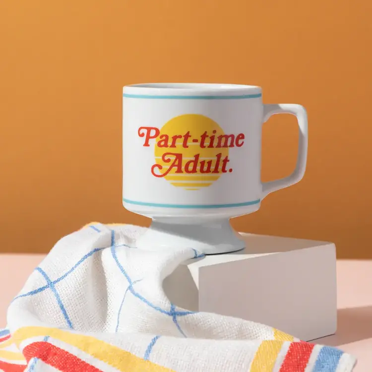Brass Monkey Tasse en céramique - Part Time Adult