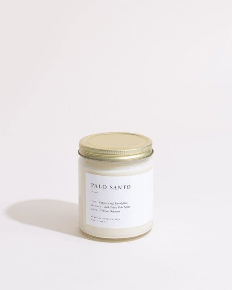 Brooklyn Candle Studio Chandelle Minimaliste -  Palo Santo