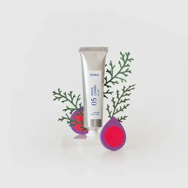 Flambette Crème à mains - Figue + Cyprès - 30ml