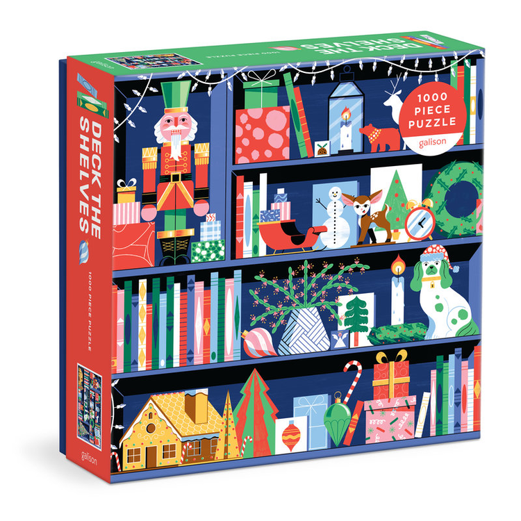 Galison Casse-tête - Shelfie de Noël - 1000 pcs