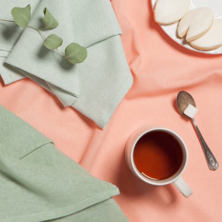 Danica Linge à vaisselle (X3) Floursack - Rose/Sauge/Menthe