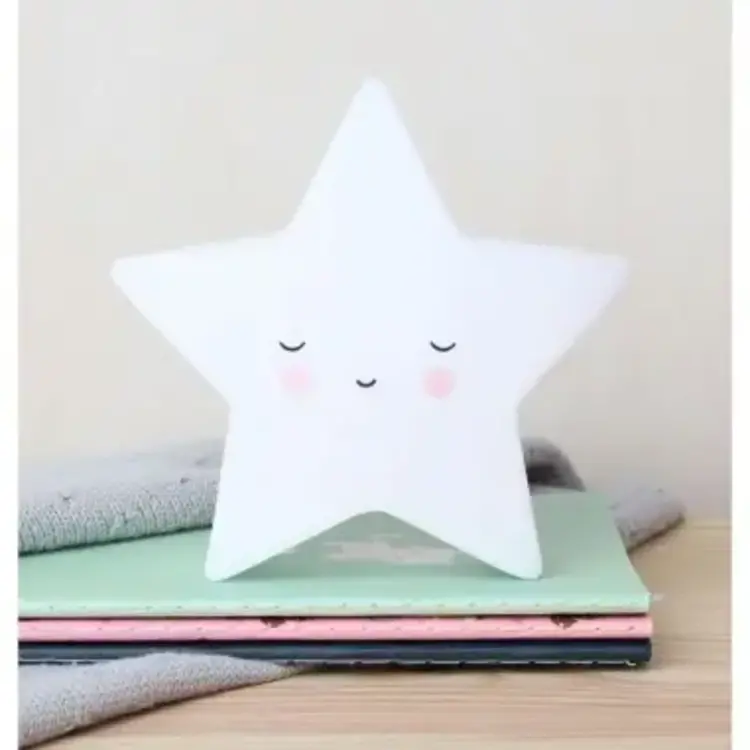 A Little Lovely Company Veilleuse - Etoile blanche endormie
