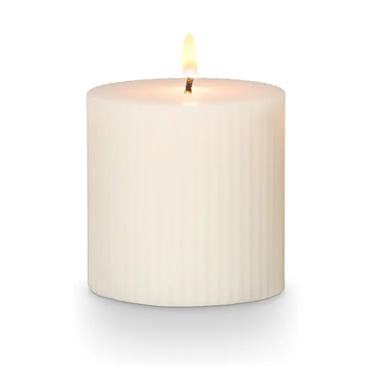 Illume Chandelle en forme de pilier 3'' - Winter White