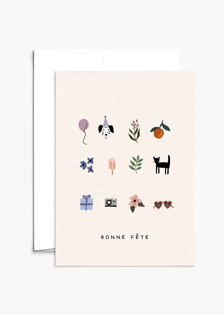 Mimi & August Carte de souhaits -  Surprise Cool