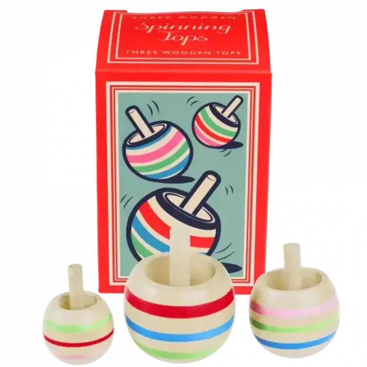 Rex London Toupies en bois