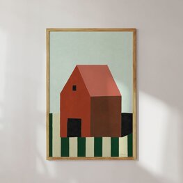 mpgmb Affiche - Les Chaumières IIII - 18x24