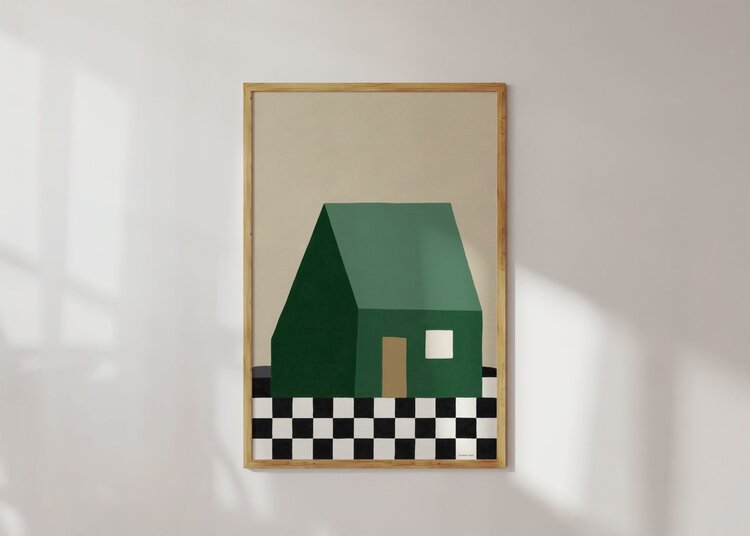 mpgmb Affiche - Les Chaumières III - 18x24