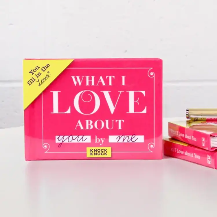 Knock Knock What I Love About You - Livre à compléter