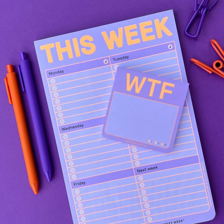 Knock Knock Bloc-notes autocollant - This Week