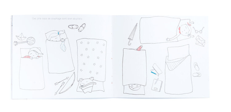 Moulin Roty Livre à colorier - Aujourd'hui c'est Mercredi