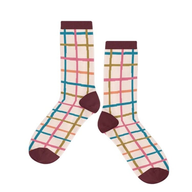 Talking out of turn Chaussettes  - Plaid