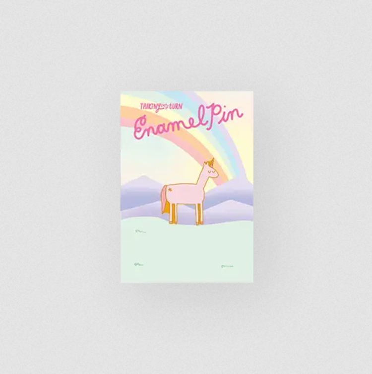 Talking out of turn Épinglette - Licorne