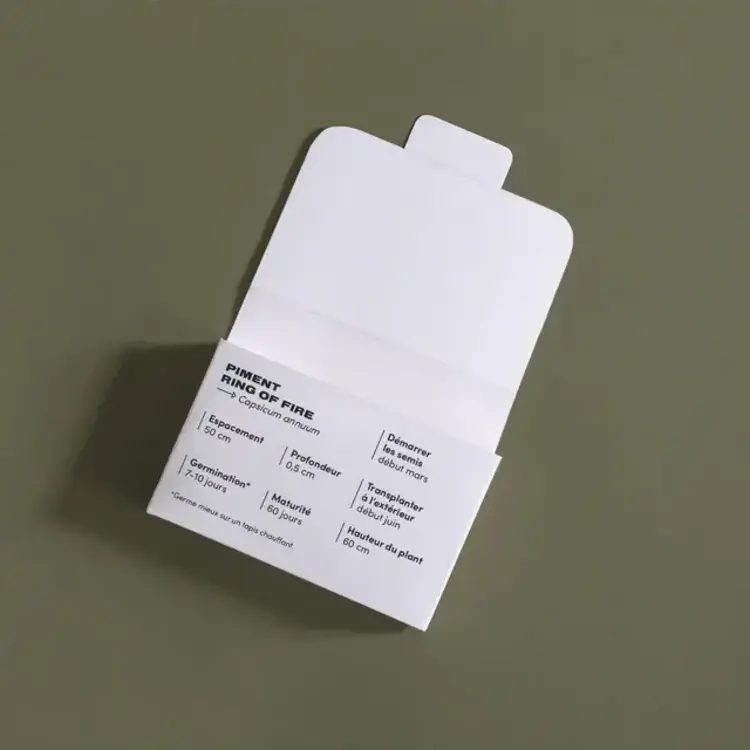 Le nutritionniste urbain Coffret de semences -  Légumes pour cuisiner une salsa maison