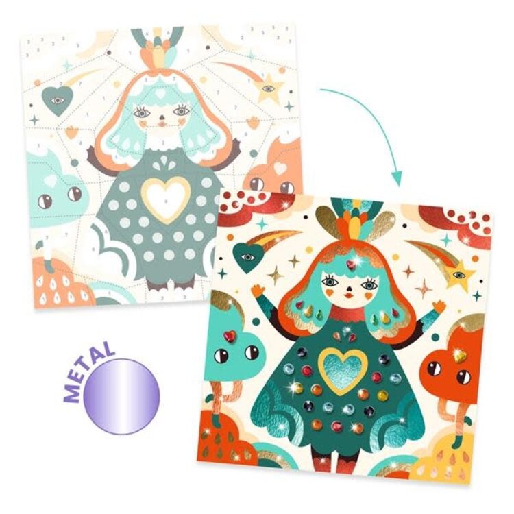 Djeco Tableaux de métal - Harmonie