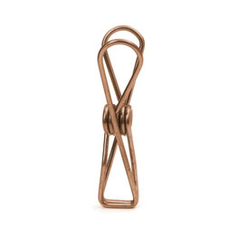 Kikkerland Clip métallique - Cuivre