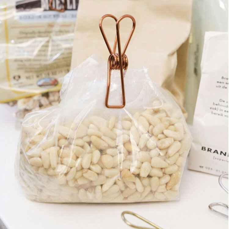 Kikkerland Clip métallique - Doré