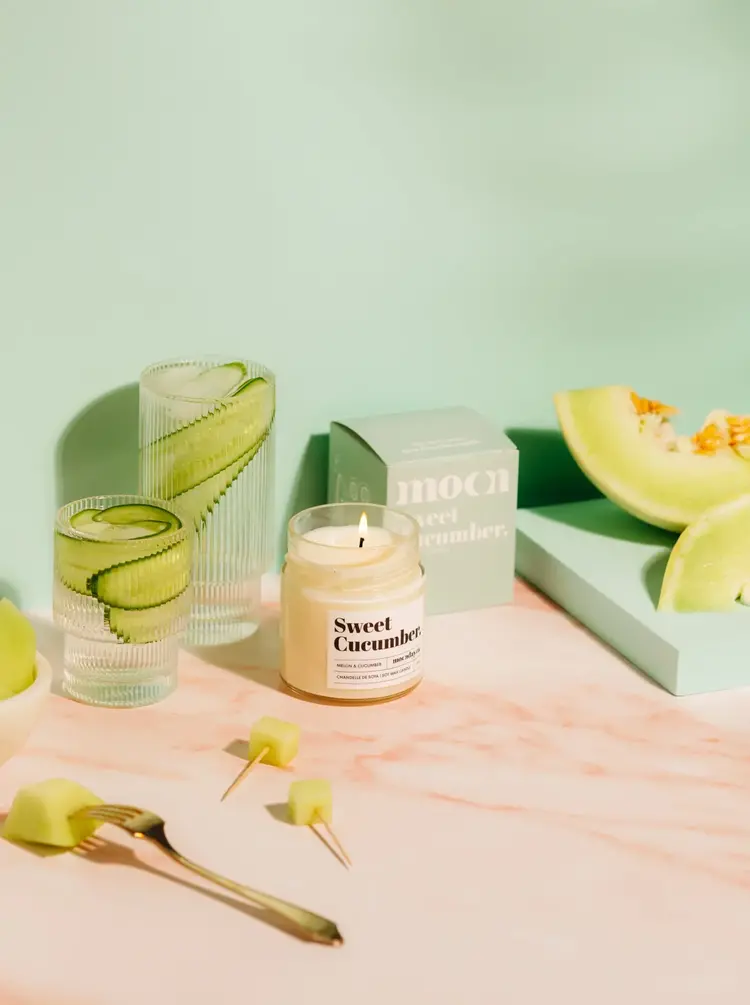 Moonday Bougie - Doux Concombre