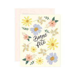 Paige &Willow Carte de souhaits -  Fleuraison Bonne fête