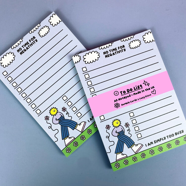 Rumble Cards Bloc-notes positivité - Gratitude