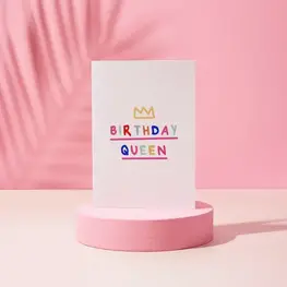 Rumble Cards Carte de souhaits - Birthday Queen