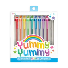 Ooly Crayons gel métallisés (12) - Yummy