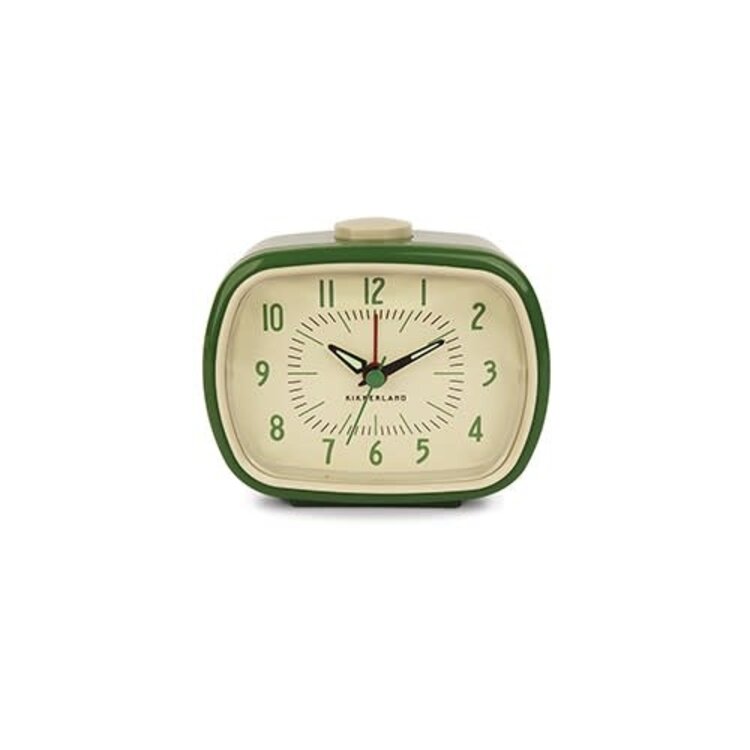 Kikkerland Réveille-matin rétro - Vert