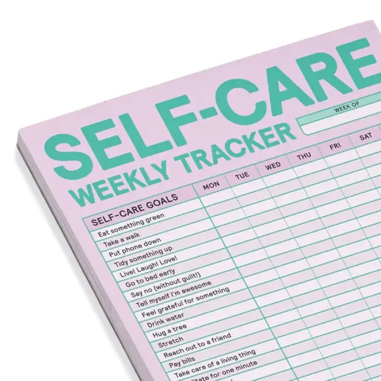 Knock Knock Bloc-notes - Self Care Weekly Tracker