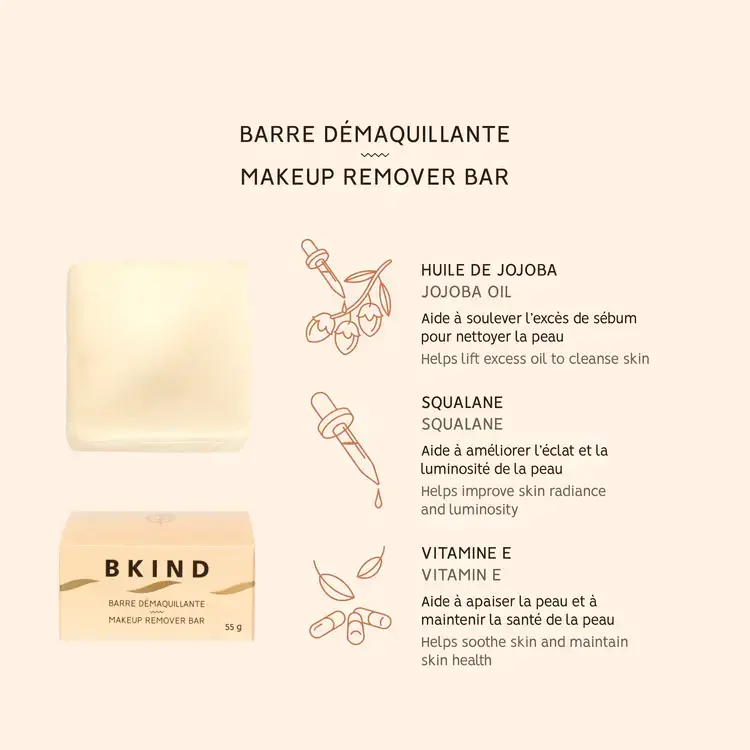 BKIND Barre démaquillante