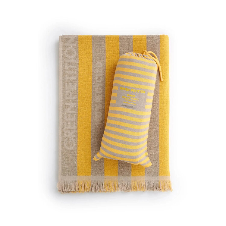 Green Petition Serviette de plage Maris - Amber