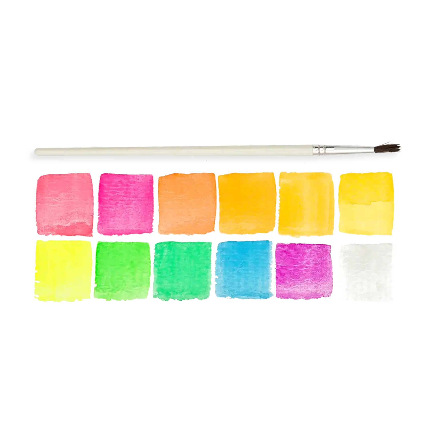 Palette aquarelle Chroma Blends 12 couleurs néon Les Voisines