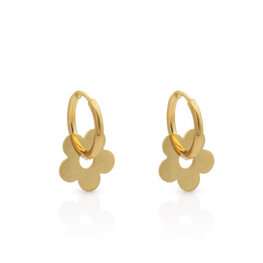Lover's tempo Boucles d'oreilles Fleur - Or