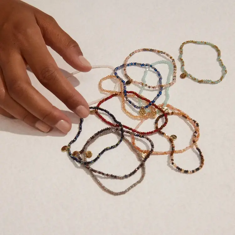 Pilgrim Bracelet Indie -  Rose