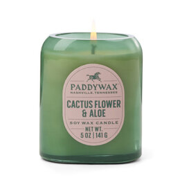 Paddywax Bougie 5 oz - Fleur de cactus & Aloe