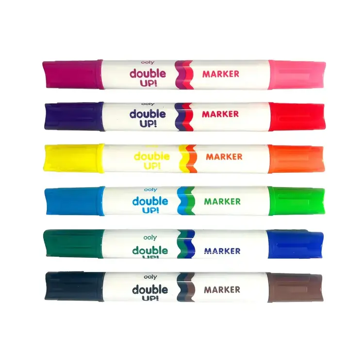 Ooly Marqueur double pointe 12 couleurs