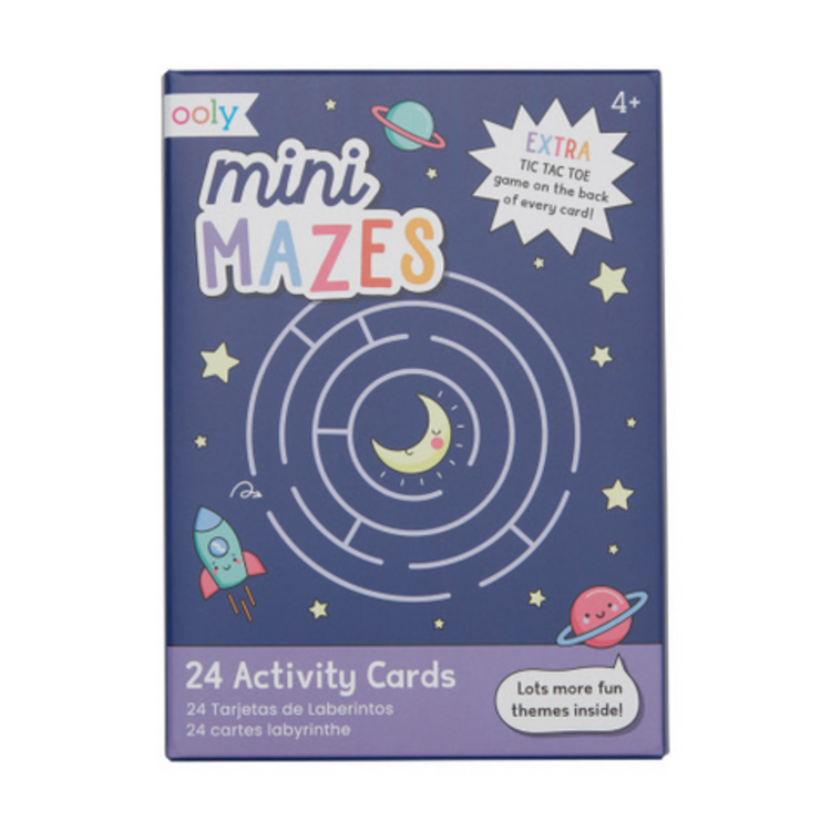 Ooly Mini Mazes - Cartes labyrithe